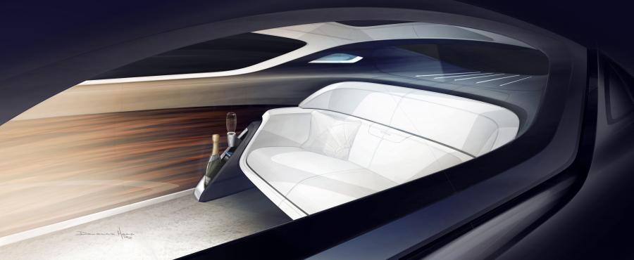 Эскиз Rolls-Royce Vision Next 100 2016 года  (фото 73 из 96)